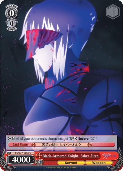 Black-Armored Knight, Saber Alter