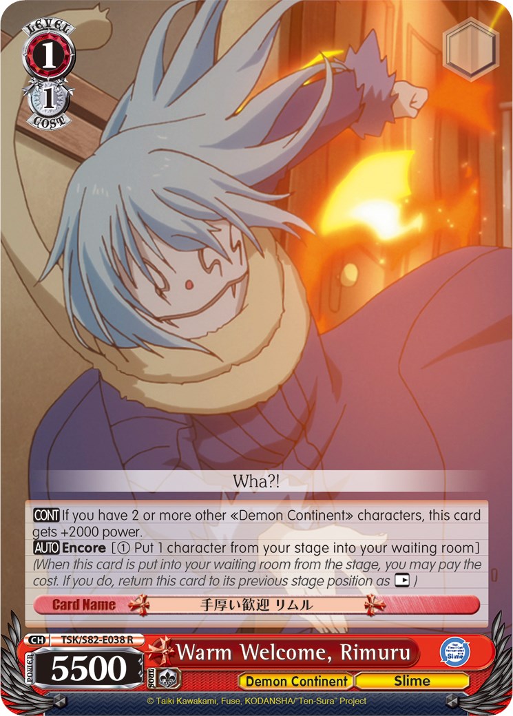 Warm Welcome, Rimuru