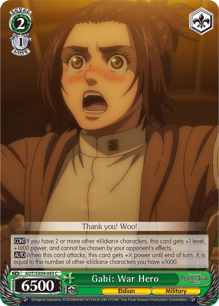 Gabi: War Hero