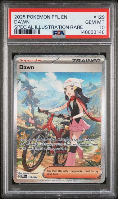 Graded Pokemon - Dawn (129/094) Phantasmal Flames PSA 10