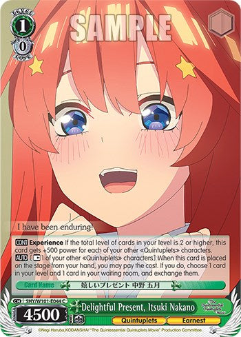 Delightful Present, Itsuki Nakano