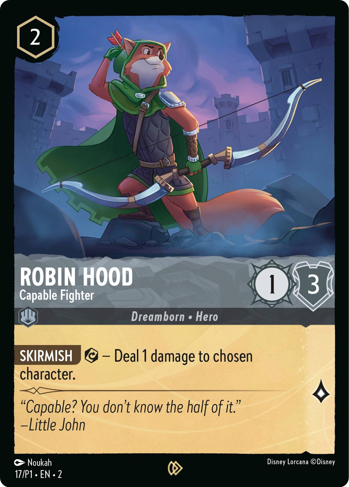 Robin Hood - Capable Fighter