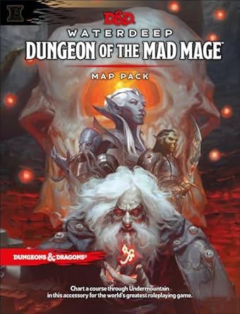 D&D - Dungeon of the Mad Mage Maps & Miscellany