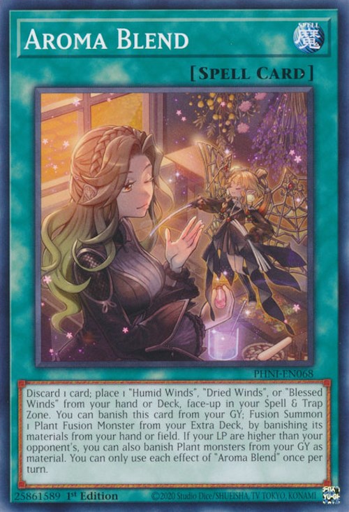 aroma deck yugioh Aroma Blend [PHNI-EN068] Common – Darkwater Games