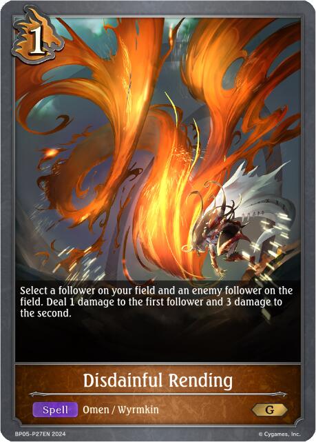 Disdainful Rending - P27 (Foil)