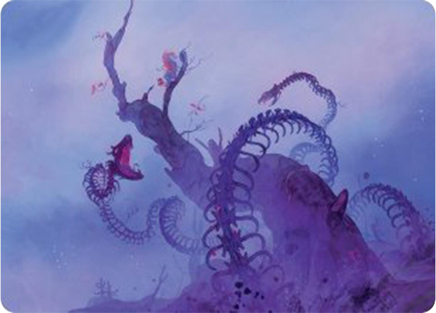 Coiling Rebirth Art Card [Bloomburrow Art Series] – Darkwater Games