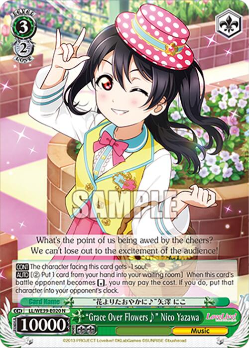 "Grace Over Flowers" Nico Yazawa