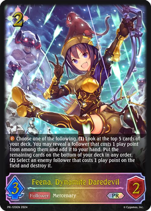 Feena, Dynamite Daredevil