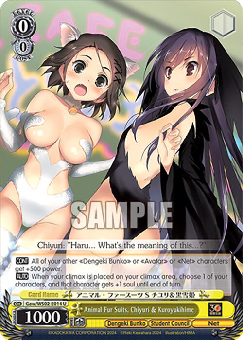 Animal Fur Suits, Chiyuri & Kuroyukihime