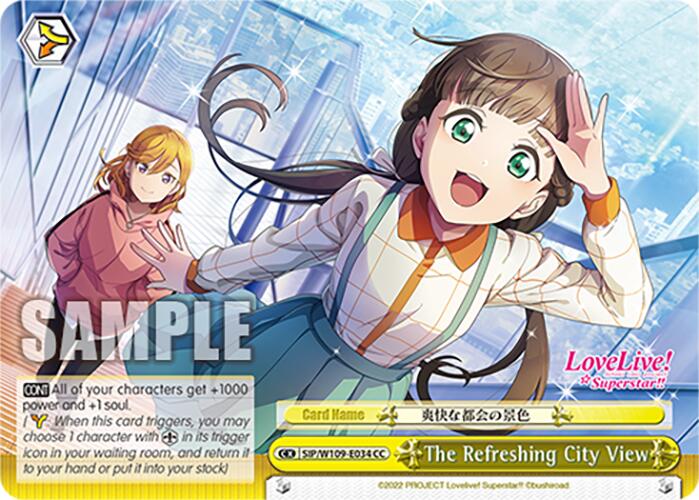 The Refreshing City View