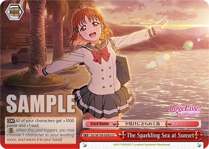 The Sparkling Sea at Sunset