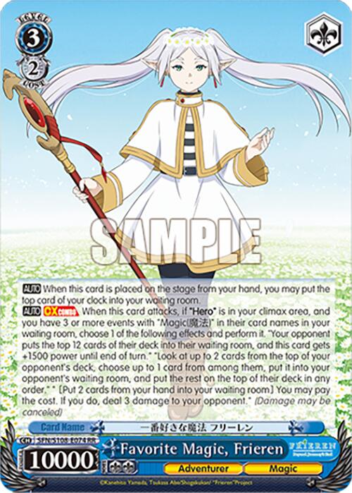 Favorite Magic, Frieren