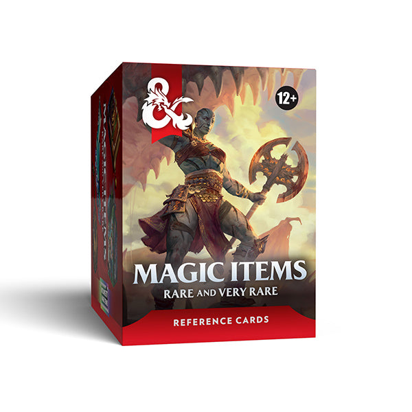 D&D 5e - Reference Cards : Trove Magic Items- Rare and Very Rare