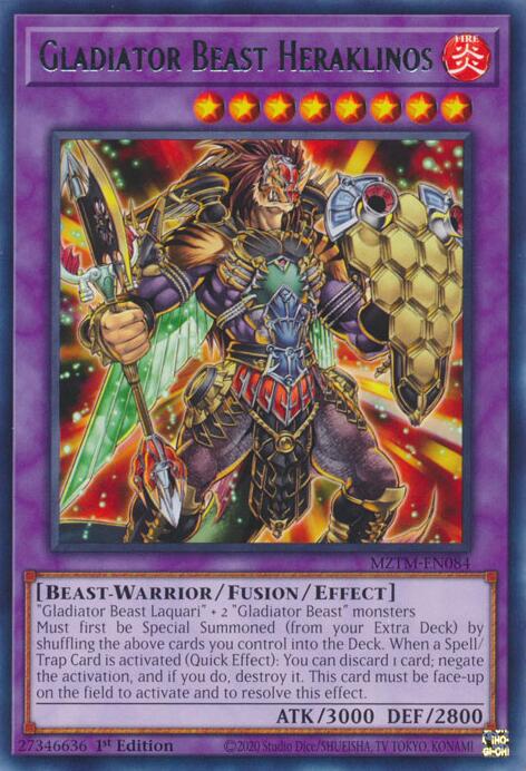 yugioh new gladiator beast cards Yu-Gi-Oh! - Tygerius (EXVC-EN034) - Extreme Victory - 1st Edition add 1 Gladiator Beast Equip Spell Card from your Deck to your hand YGOrganization | Enter The Colosseum