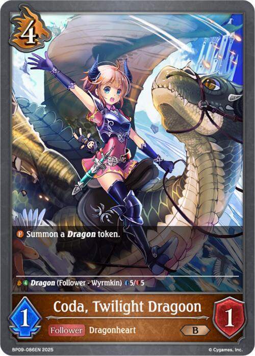 Coda, Twilight Dragoon
