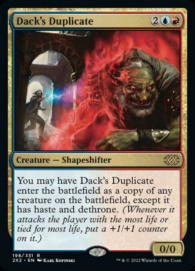 Dack's Duplicate [Double Masters 2022] – Darkwater Games