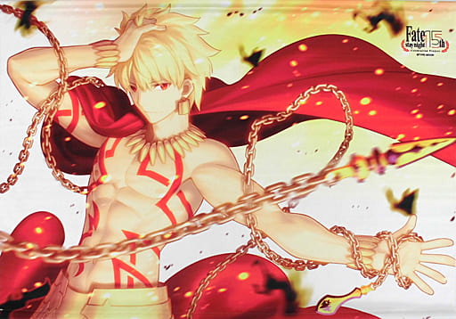 Fate/Grand Order : Gilgamesh TYPE-MOON Exhibition Fate/stay night -15-Year Trajectory - (B2 Tapestry)