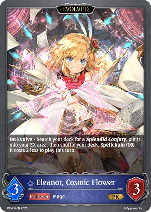 Eleanor, Cosmic Flower (Evolved) - PR-214