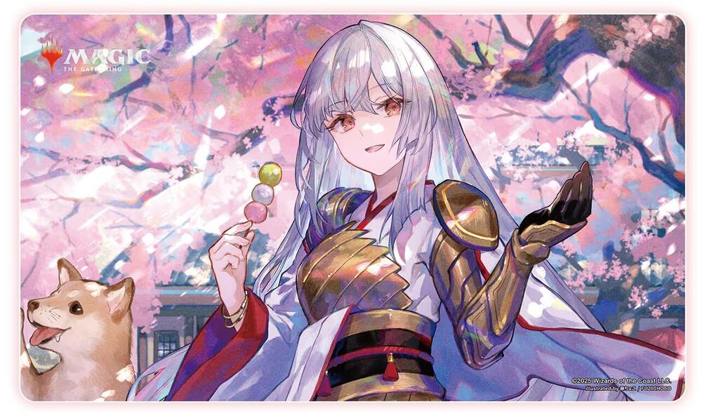 Playmat : Wandering Emperor Cherry Blossom Viewing