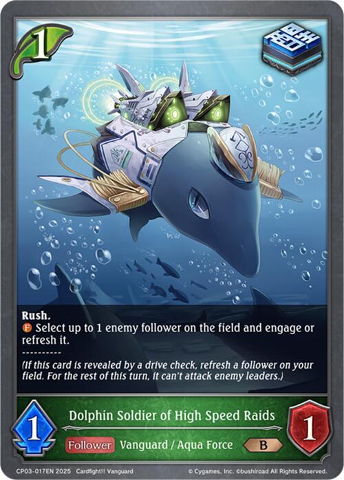 Dolphin Soldier of High Speed Raids