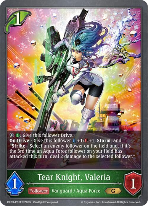 Tear Knight, Valeria - P05EN (Foil)