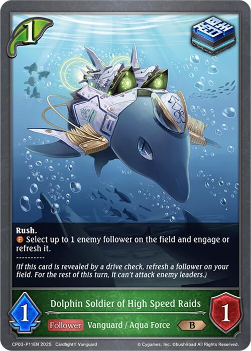 Dolphin Soldier of High Speed Raids - P11EN (Foil)