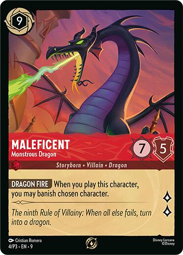 Maleficent - Monstrous Dragon (Store Championship Participant)