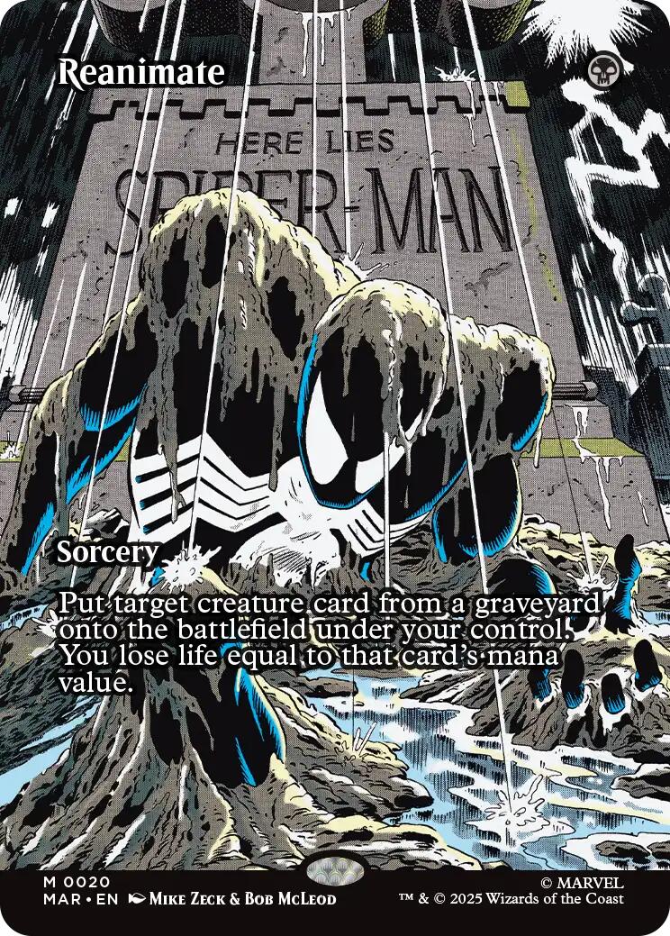 Reanimate (Borderless) [Marvel Universe: Eternal-Legal] – Darkwater Games
