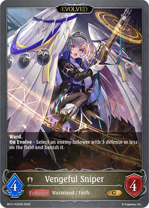 Vengeful Sniper (Evolved) - P22 (Foil)