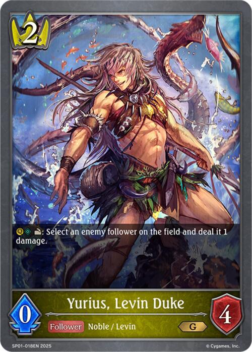 Yurius, Levin Duke