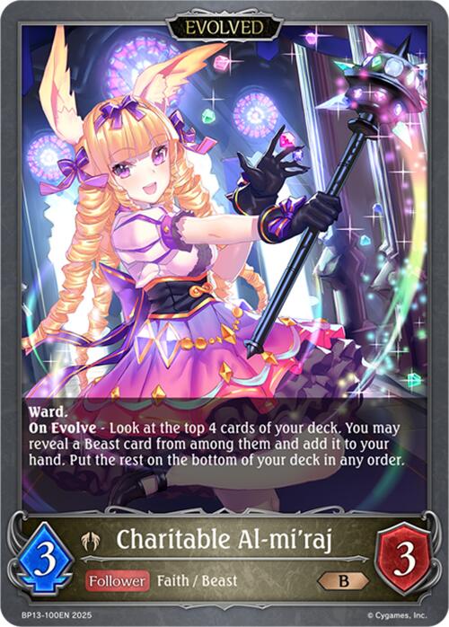 Charitable Al-mi'raj (Evolved)