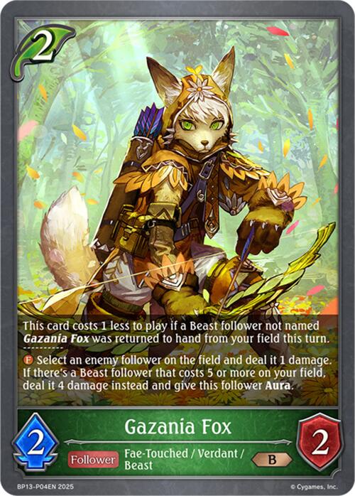Gazania Fox - P04 (Foil)