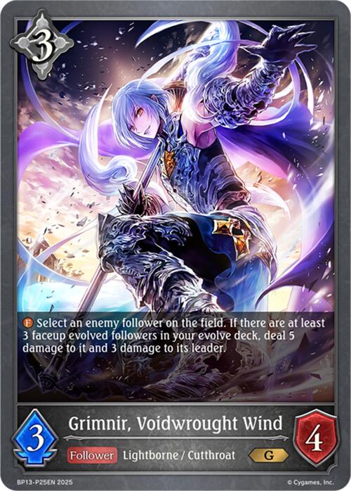 Grimnir, Voidwrought Wind - P25 (Foil)