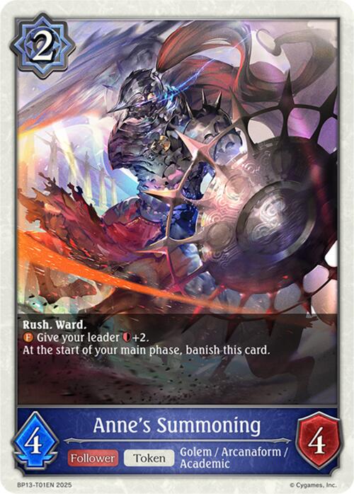 Anne's Summoning