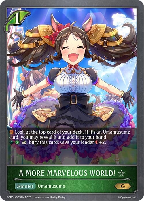 A MORE MARVELOUS WORLD!