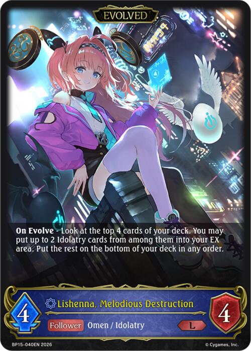 Lishenna, Melodious Destruction (Evolved)