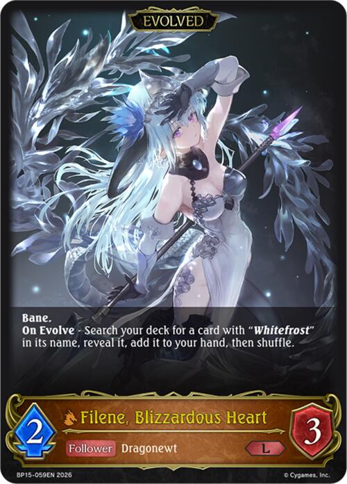 Filene, Blizzardous Heart (Evolved)
