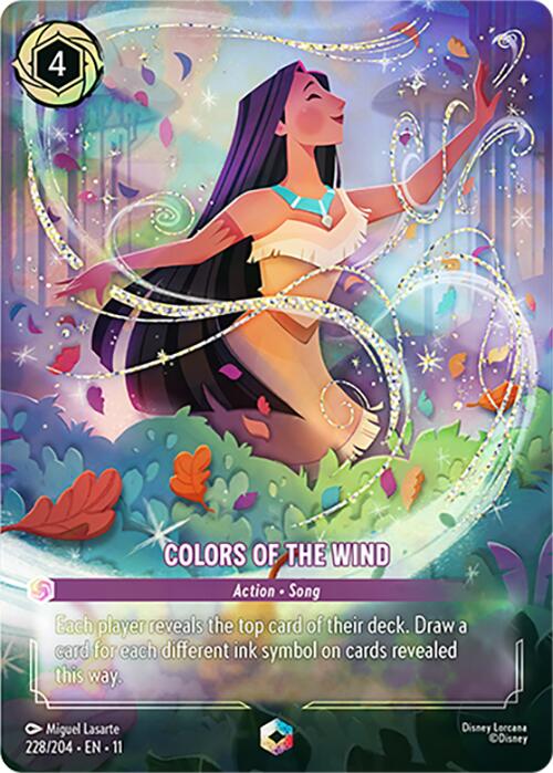Colors of the Wind (Enchanted) (228/204) [Winterspell] – Darkwater Games