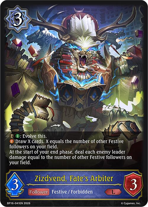 Zizdvend, Fate's Arbiter