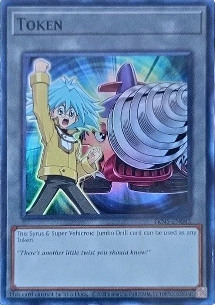 Token: Syrus Truesdale (Sho) & Super Vehicroid Super Rare