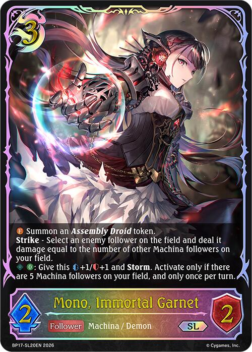 Mono, Immortal Garnet (SL)