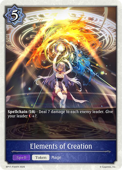 Elements of Creation - P32EN (Foil)
