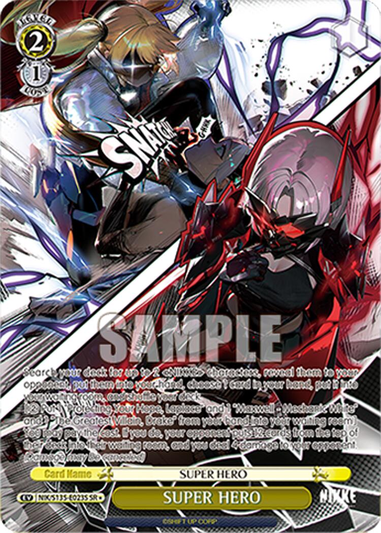 SUPER HERO (SR)
