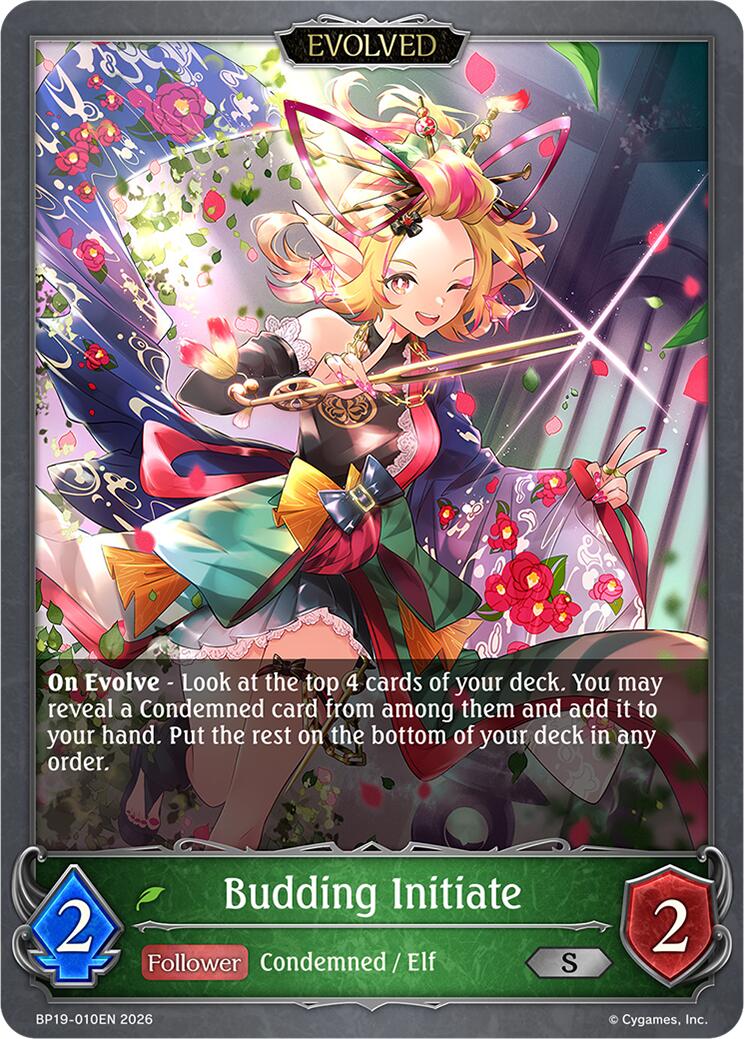 Budding Initiate (Evolved)