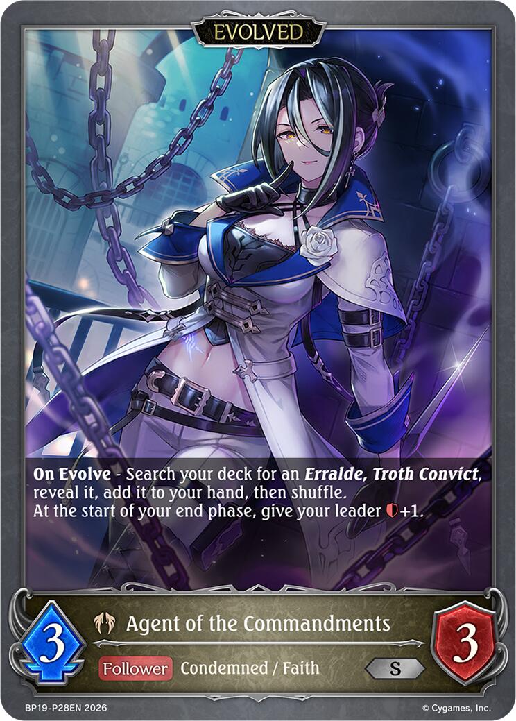 Agent of the Commandments (Evolved) - P28EN (Foil)