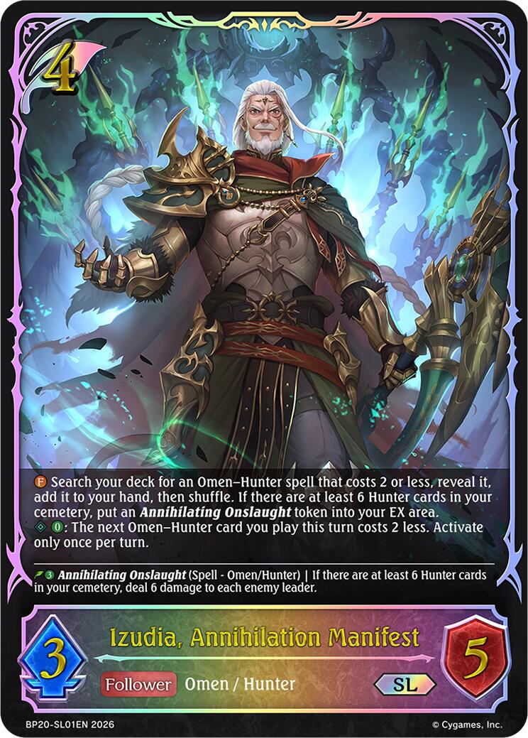Izudia, Annihilation Manifest (SL)
