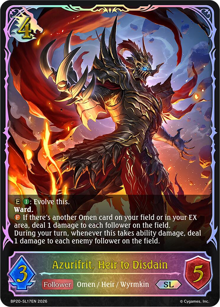 Azurifrit, Heir to Disdain (SL)