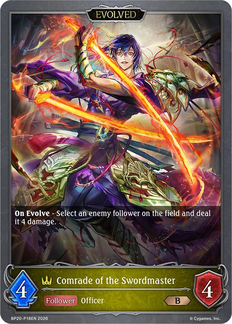 Comrade of the Swordmaster (Evolved) - P18EN (Foil)