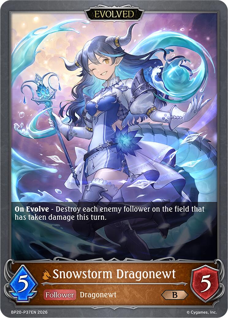 Snowstorm Dragonewt (Evolved) - P37EN (Foil)