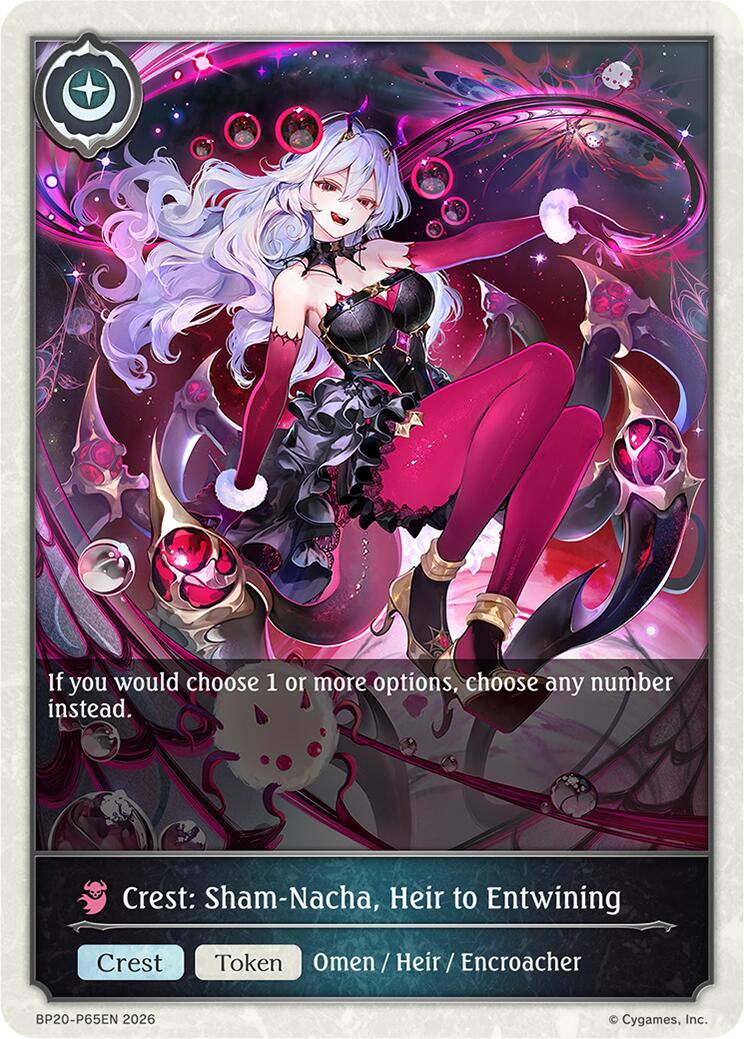 Crest: Sham-Nacha, Heir to Entwining - P65EN (Foil)